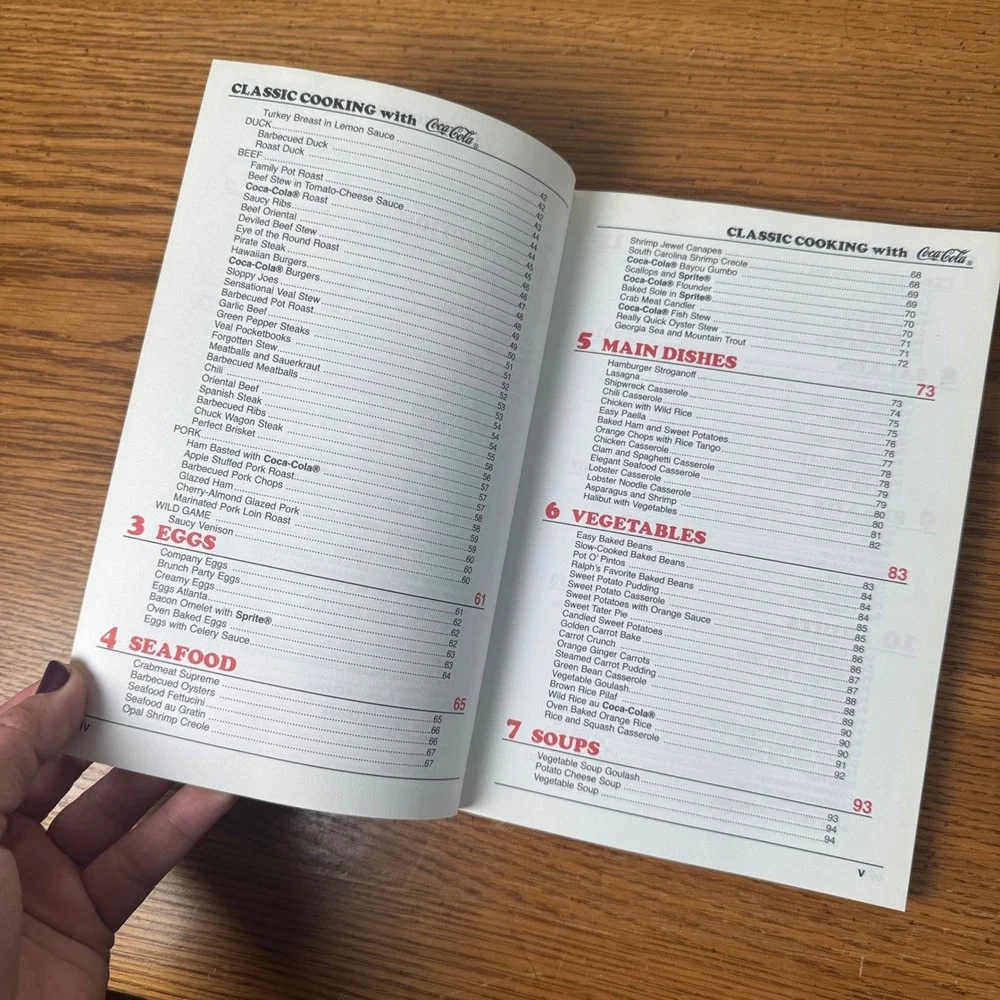 Classic Cooking with Coca-Cola Cookbook Graham Roberts‎ 1998 Soda Recipes
